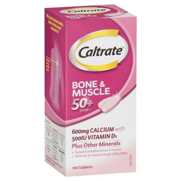 Caltrate Bone & Muscle 50+ 100 Tablets