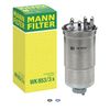 MANN-FILTER WK 853/3 x Kraftstofffilter - für Pkw + Transporter