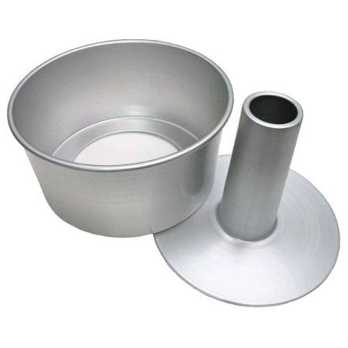 Asai Shoten Original Seamless Aluminum Chiffon Cake Mold, 6.7 inches (17 cm)