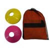 Softouch Bibs 10 Count (Numbered 1-10) Set with 20 Marker Cones (20) Orange SO-BIBUS
