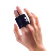 McDavid M449 Finger Supporter, Finger Support, Buddy Protection, Easy to Put On and Take Off, For Left and Right Use, For 2 Fingers, M, Black, Sports, Basketball, Volley Hand