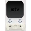 3D Cabin Mount Compatible With Apple TV 2nd / 3rd Generation Wall Or Tv Bracket Holder - Grey