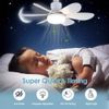 Socket Fan Light Ceiling Fans Lights Remote Control Dimmable LED Ceiling Fan New