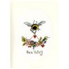 Bothy Threads Cross Stitch Kit - Greeing Card - Bee Happy