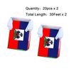 LoveVC 2 Set 20 Caribbean Countries Flags Banner String,60 Feet 40 Flags