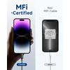 RAVIAD USB C Lightning Cable (3M/MFi Certified), iPhone Charging Cable, Fast Charging, Data Transfer, Heavy Duty, Type C Lightning Cable, PD Compatible, Type C Lightning Cable, Compatible with iPhone