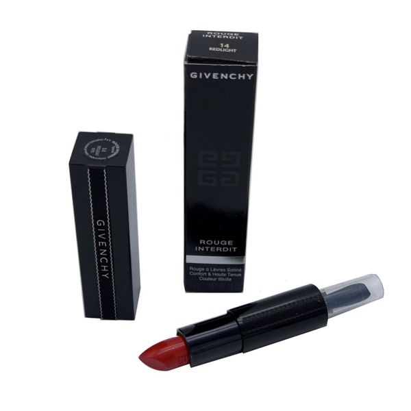 Givenchy Rouge Interdit Satin Lipstick - 14 Redlight