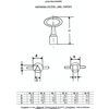 Mandrel wrench with inner triangle, 6 mm, triangular wrench, socket wrench from DTH