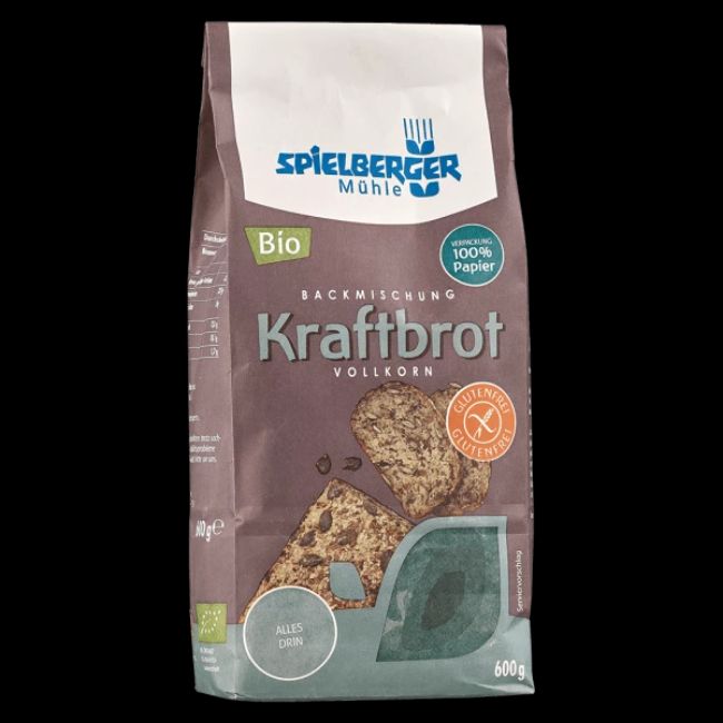 Bio Kraftbrot Backmischung, glutenfrei