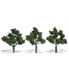 Woodland Scenics Asmb Tree Medium Green 4-5"