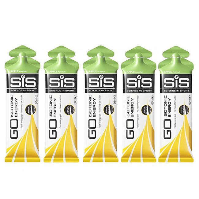 SIS Go Isotonic Energy Gel 60ml - Apple x5