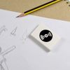 2 x 45mm 'Vinyl Record' Erasers/Rubbers (ER00016613)
