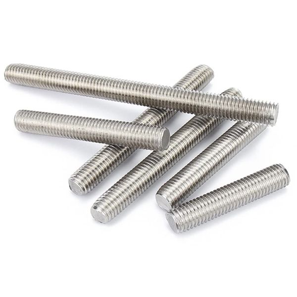 CONPHERON Threaded Rod 304 Stainless Steel Fully Threaded Bar Stud M20×100mm, 1 pcs