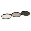 Ex-Pro 72mm ND 3 Piece Filter Kit with Case, ND2, ND4, ND8
