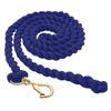 Shires Headcollar Leadrope With Trigger Clip: Black/Lime