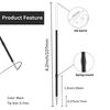 Charmngifts Black Medium Nib Ballpoint Pen Refills, 0.7mm, 20 Pack