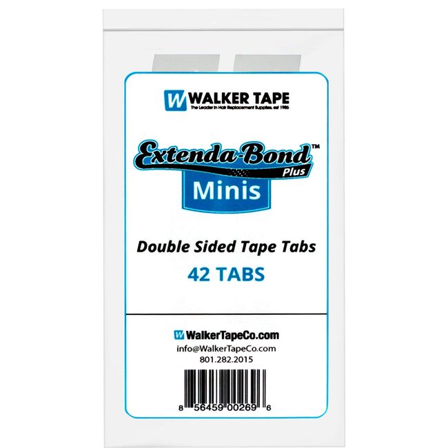 Walker Tape Extenda Bond Plus Mini's Protez Saç Bandı Delikli 3/4'' x 1 1/2'' (2cm x 1.25cm)