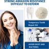 Temporary Tooth Filling Kit with Dental Tools - Replacement for Missing or Broken Teeth, Includes False Teeth & Easy DIY Solution for Tooth Issues