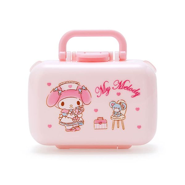 Sanrio 599531 Sanrio Medicine Case, Pill Case, Supplement Case, Bandage, Pink, Polypropylene, My Melody, My Melody, Includes Inner Lid, Character