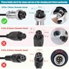 MDCGPower 24V 2A Adapter Compatible with Razor E100S E150 E200S E225S E300S E325S Scooter US Battery Charger