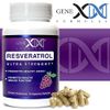 GENEX 1500mg Resveratrol with BioPerine for Absorption (3 Pack) | Organic Trans-Resveratrol Capsules from Japanese Knotweed, Antioxidant Supplement for Healthy Aging