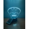 Batman Light Up Night Light Personalized FREE Character LED Table Lamp