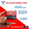 SUBMITTED for Review Self Inking Rubber Stamp (Red Ink) - X-Large