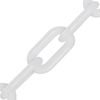 Dapetz ® Plastic Chain White - 6mm X 5M Strong Plastic Construction Weatherproof