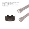Weltool LB03PVD Flashlight Protective Flashlight Strike Bezel Black For Maglite C/D ML300L & ML300 LX