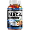 MENXI Maca Superfood Gummies - Adrenal Support & Cognitive Focus Formula 60PCS