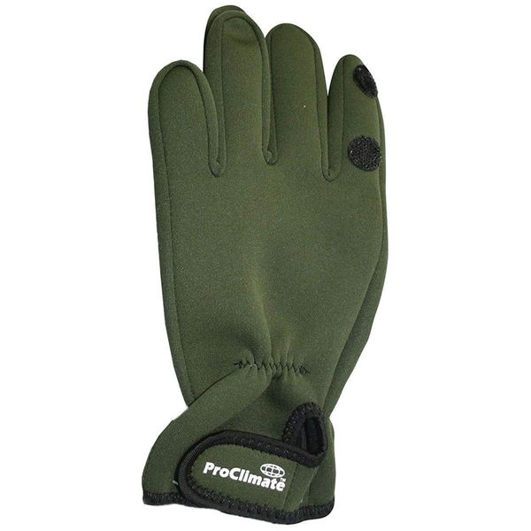 Pro Climate MA000139 Neoprene Gloves - Green - Medium/Large