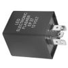 EP27 5-Pin LED Flasher Flash Relay LED Turn Indicator Flasher Relay 12V for Turn Light Hyper Flash Fix