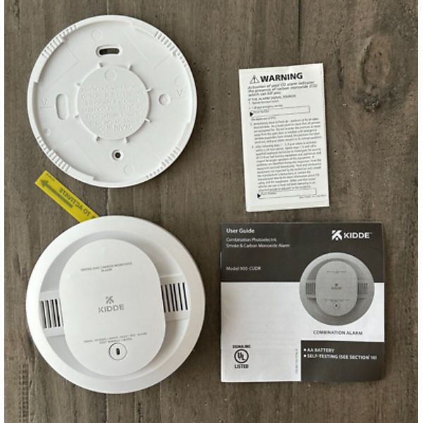 Kidde Battery Powered Smoke & Carbon Monoxide Detector 900-CUDR 1-Pack