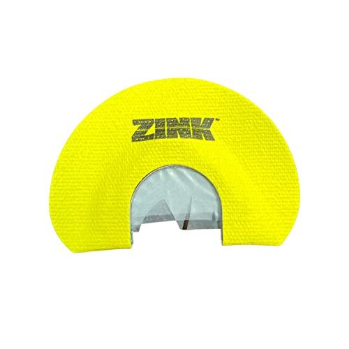 Zink Calls Screaming Lady Hen Hunting Hand-Built Easy-to-Use Combo-Cut Triple Reed Diaphragm Turkey Game Call - Realistic Sounds