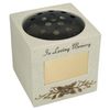 [Custom] Personalised Engraved in Loving Memory Grave Rose Bowl