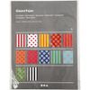 Glazed Paper with print, sheet 24x32 cm, 80 cm, asstd colours, 50asstd sheets