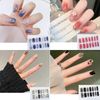 8 sheets 112 stickers gel nails, just stick, nail seal, hand stick, gel nails, 3D three-dimensional feel, hardened gel nail stickers, long lasting home nail stickers, no smell, nail design, fall and winter, hand gel nails, just stick it, nail art, gel nai