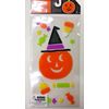 Halloween Jack o lantern Window Gel Stickers Cling Decor classroom candy