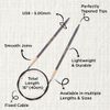 KnitPro J’Adore Cubics Fixed Circular Needles 16" (40cm) | 5.00mm