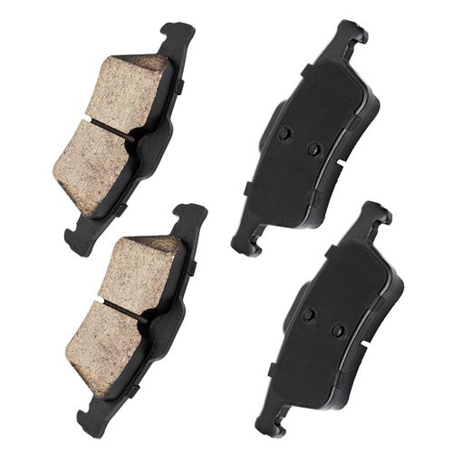 PHILTOP Ceramic Rear Brake Pads For Jaguar XJ 2010 2012-2013 2016, 4 Pcs replace # D1095