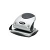 Rexel Precision P225 2 Hole Punch Black/Silver 25 Sheet Capacity and Paper Alignment Indicator
