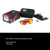 100% Hypercraft Matte Black w/HiPER® Red Multilayer Mirror Lens