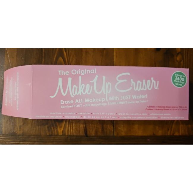 Brand NEW The Original MakeUp Make Up Eraser Just Add Water FULL SIZE Pink