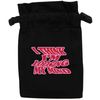 Flox Creative White Organic Large Drawstring Pouch I Think I'm Loosing my Mind
