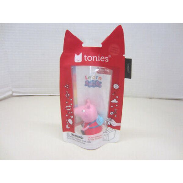 Tonies LEARN WITH PEPPA PIG Audio Play Character Figure for Toniebox New