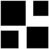 Plexiglas® Cut 3-50 cm - Square Black, Size: 11 cm, Pack of 1