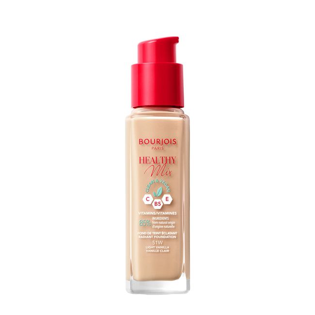 BOURJOIS Paris Healthy Mix Clean & Vegan Radiant Foundation