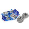 uxcell Steel Wire Spiral Kitchen Dish Pot Cleaning Tool 6 Pcs