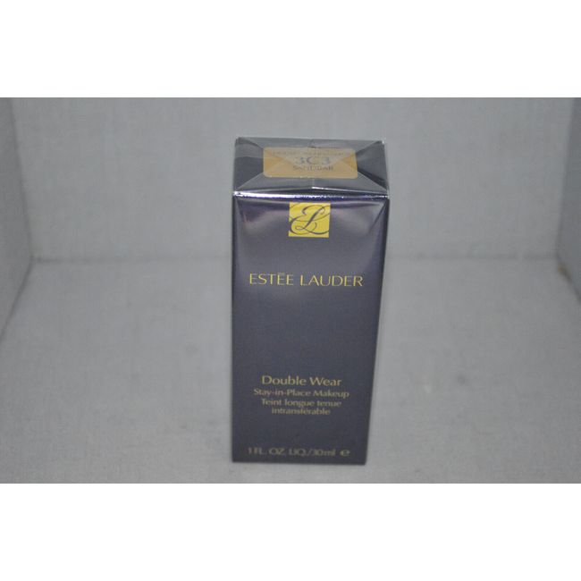 Estee Lauder Double Wear Makeup 3C3 Sandbar 1oz New Sealed Box