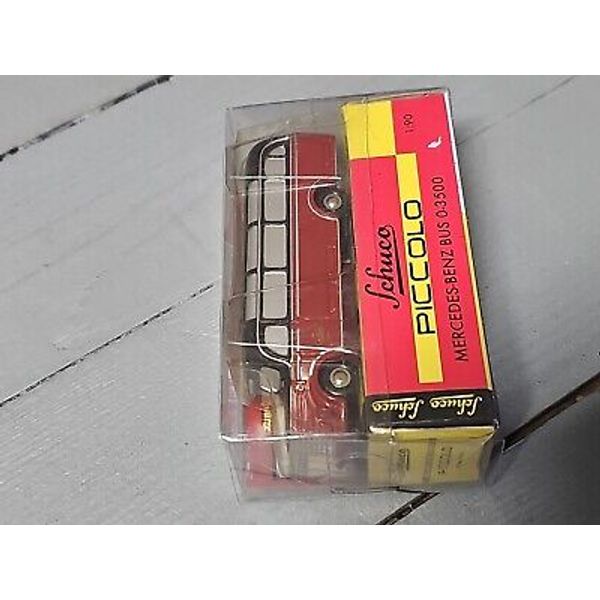 SCHUCO PICCOLO TOY CAR MERCEDES-BENZ BUS O-3500 Collectible New Old Vintage